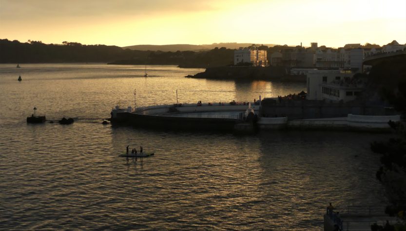 Evening view from The Hoe, Plymouth