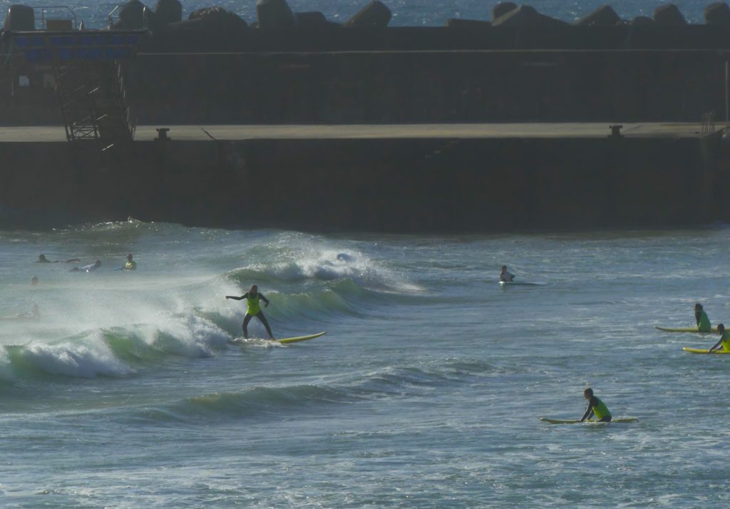 Surfing in Ericiera, Portugal. James Bond Beaches, Roaring Waves, and Surfy Chic: The Sintra Coast.
