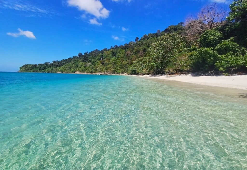 A beautiful beach in the Adang Archipelago