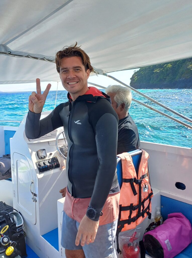 Kris Scope, owner of Adang Sea Divers, Thailand