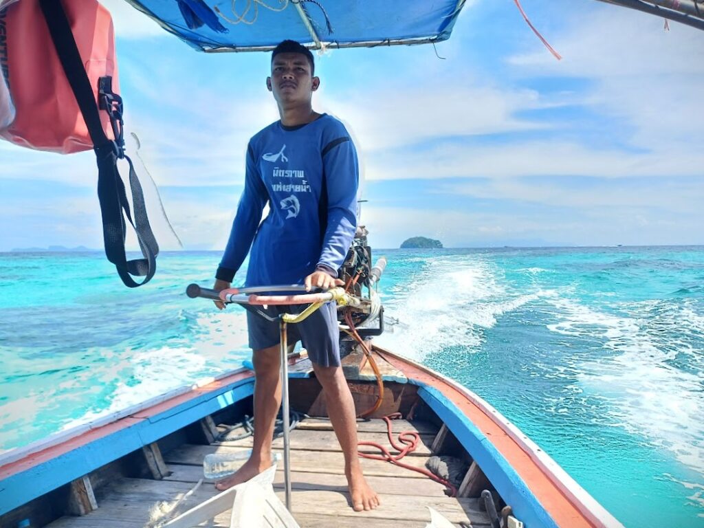 A local Chow Ley pilot, Ko Lipe.