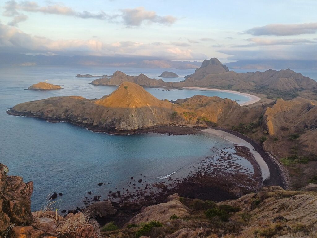 Sunrise over Padar Island, Komodo National Park, Indonesia.