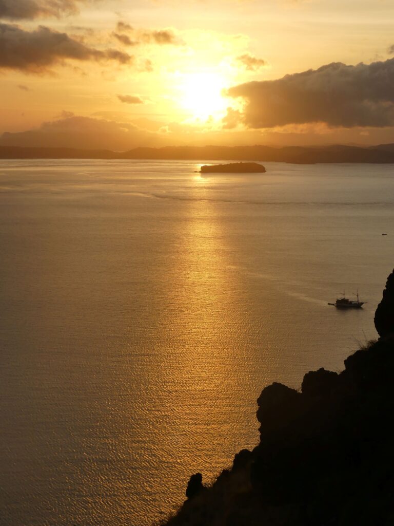 Sunrise, seen from Padar Island